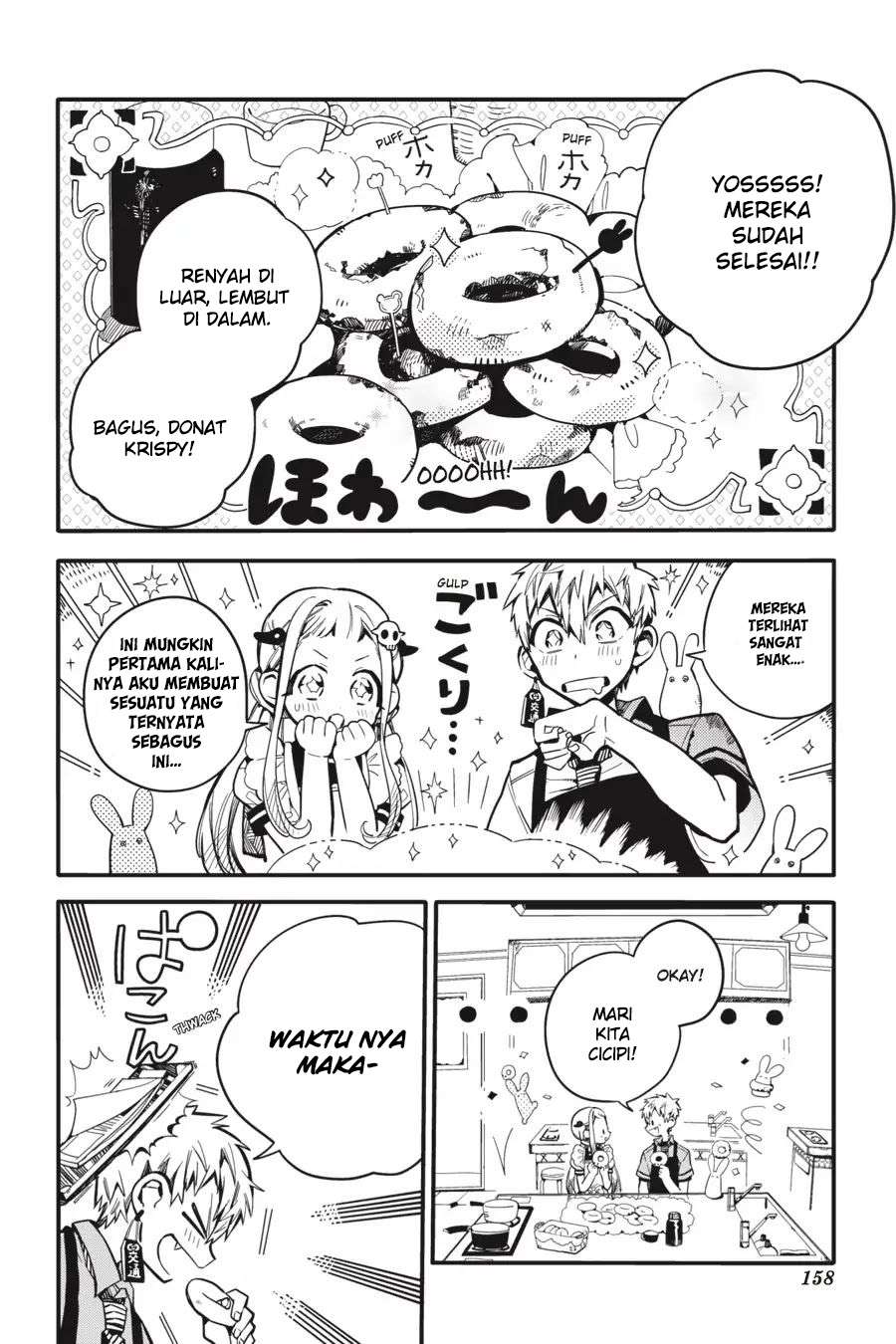 Jibaku Shounen Hanako-kun Chapter 15 Bahasa Indonesia